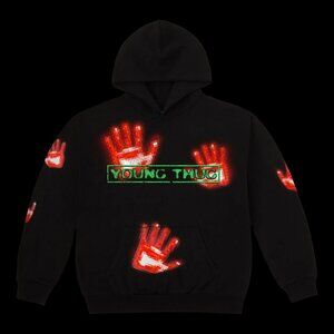 NEW YOUNG THUG UY SCUTI HEAT HOODIE SZ SMALL